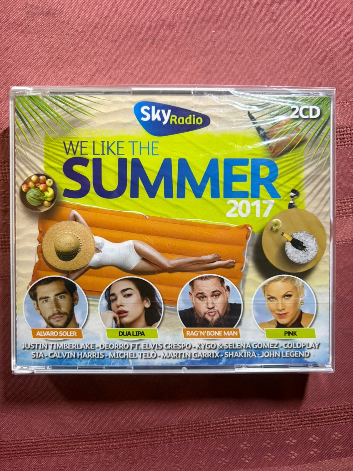 SkyRadio We Like The Summer 2017  2cd-box  Nieuw in folie, Verzenden, Nieuw in verpakking, Pop, Verzamelalbum