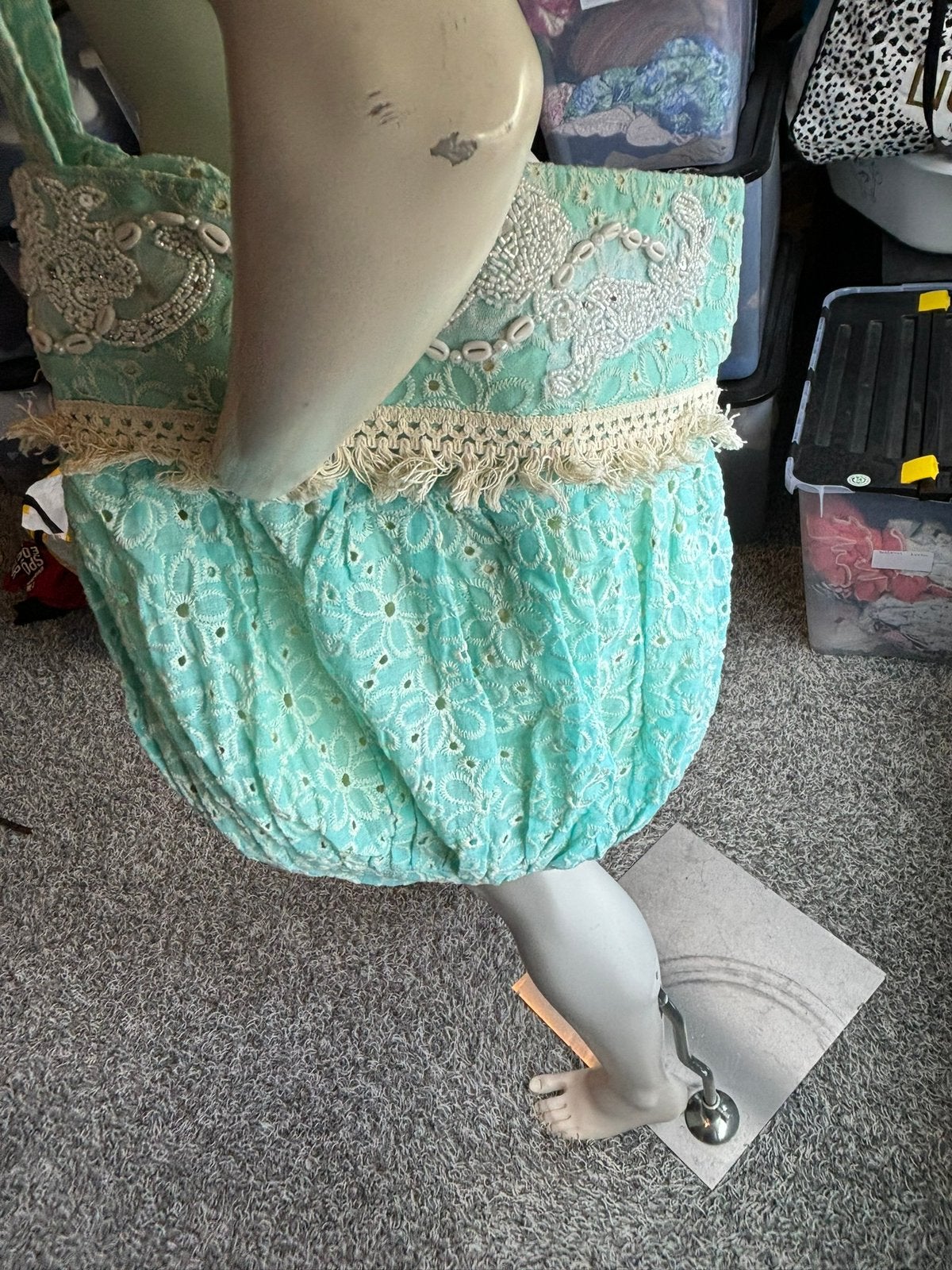 Antica sartoria tas met kant en kralen, ., Shopper, Nieuw, Ophalen of Verzenden