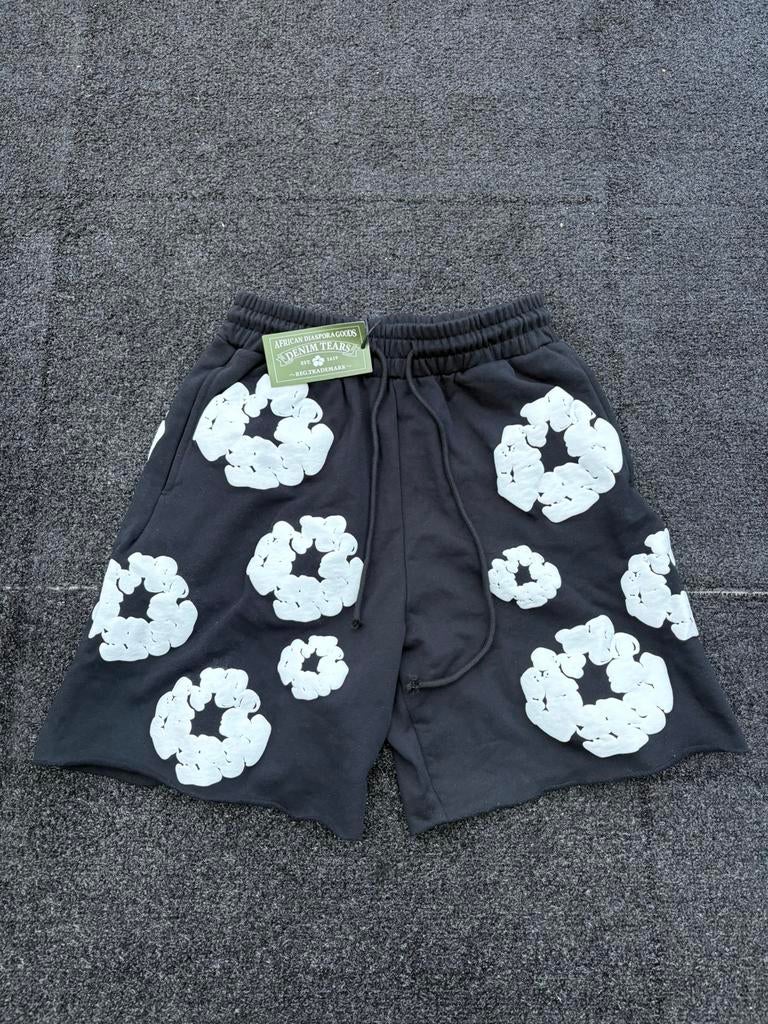 Denim tears korte broek maat M, Ophalen of Verzenden, Nieuw, Maat 48/50 (M), Zwart