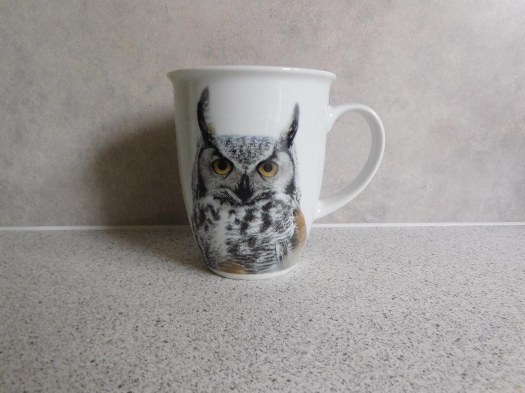 Mok 10,5x8,5 cm. Sneeuwuil Ritzenhof-Breker, Huis en Inrichting, Keuken | Servies, Ophalen of Verzenden, Zo goed als nieuw, Overige stijlen
