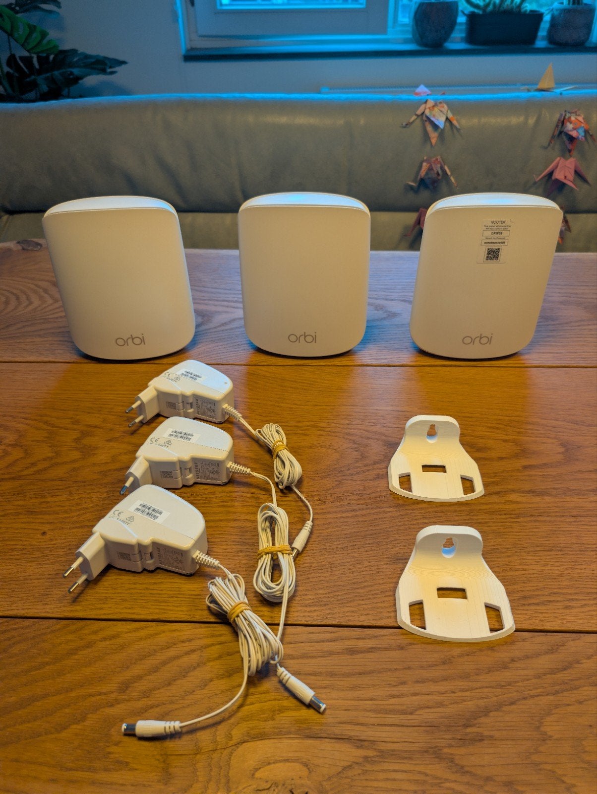 Netgear Orbi RBK353 WiFi 6 Mesh Systeem (RBR350 + 2x RBS350), Ophalen of Verzenden, Zo goed als nieuw, Router, Netgear Orbi