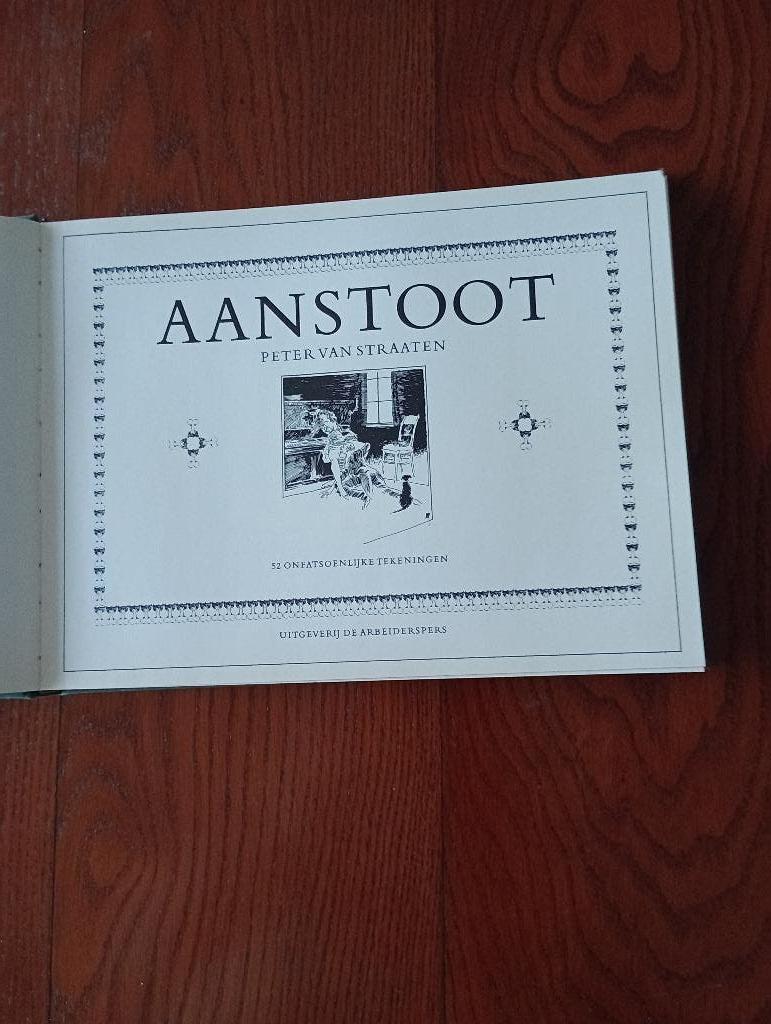 AANSTOOT  52 onfatsoenlijke tekeningen   Peter van Straaten, Ophalen of Verzenden, Zo goed als nieuw, Peter van straaten, Schilder- en Tekenkunst