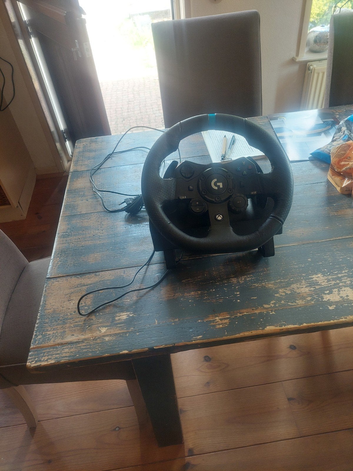 Logitech G23 racestuur (zonder pedalen), Ophalen, Racestuur, Gebruikt, PC