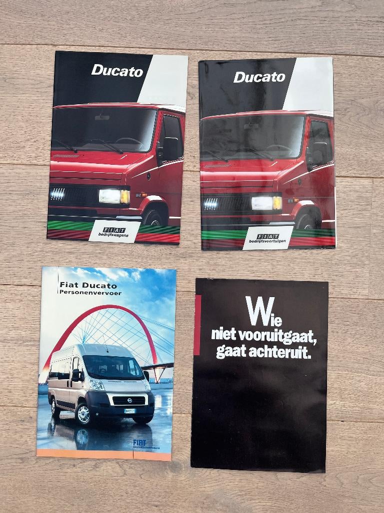 FIAT DUCATO & FIAT TALENTO FOLDERS, Ophalen of Verzenden, Gelezen, Overige merken