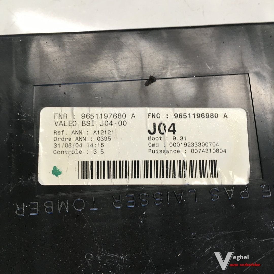 Peugeot 307 sw  2004  1.6 16v 2500090  Ecu  96 574 998 80 se, Gebruikt, -, -, Ophalen of Verzenden
