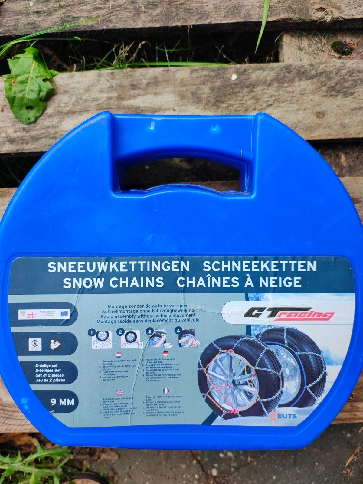 sneeuwkettingen 2 stuks, Ophalen, Zo goed als nieuw