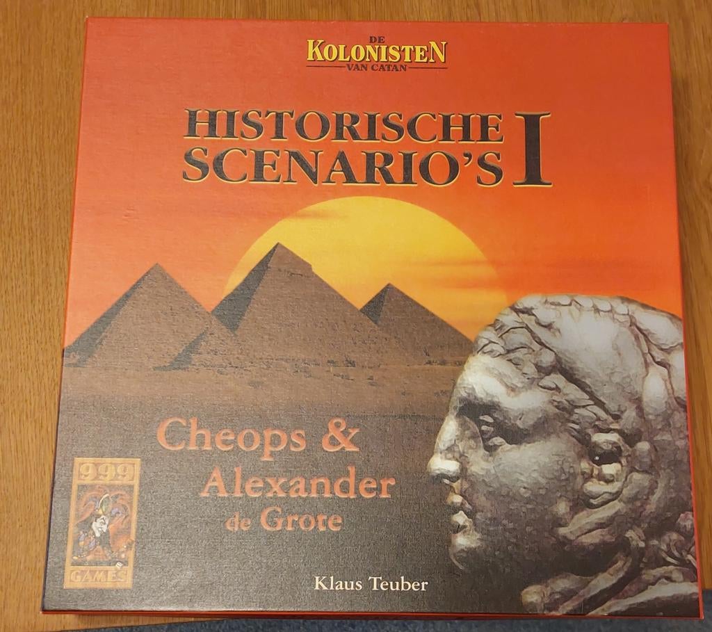 De Kolonisten van Catan: Historische Scenario's I, Drie of vier spelers, Ophalen, Zo goed als nieuw, 9999 Games