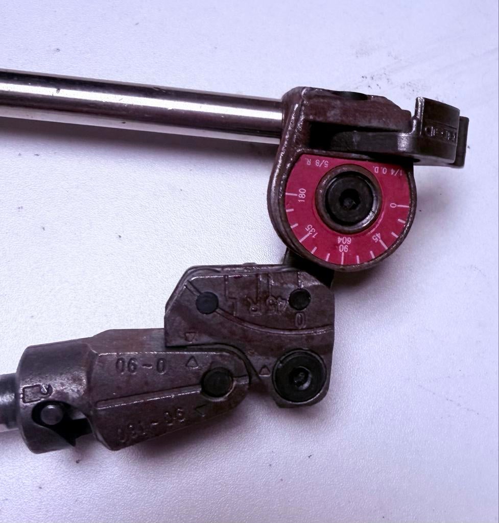 RIDGID Pijpenbuiger 1/4" - 5/8" (6-16mm), Ophalen of Verzenden, Gebruikt