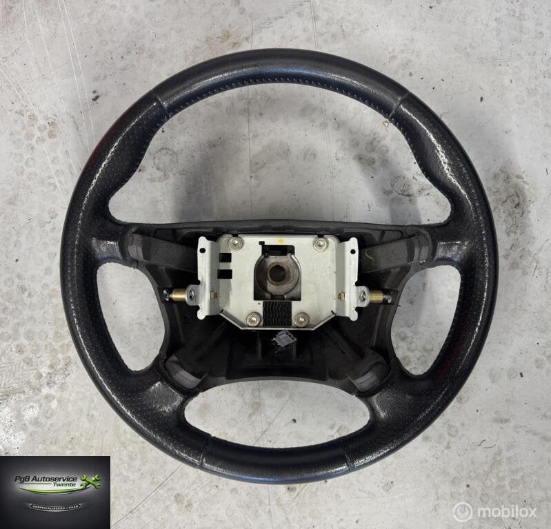 Saab 9-5 9-3 Aero stuurwiel leder in nette staat, Auto-onderdelen, Besturing, Gebruikt, Ophalen of Verzenden, Saab, Saab