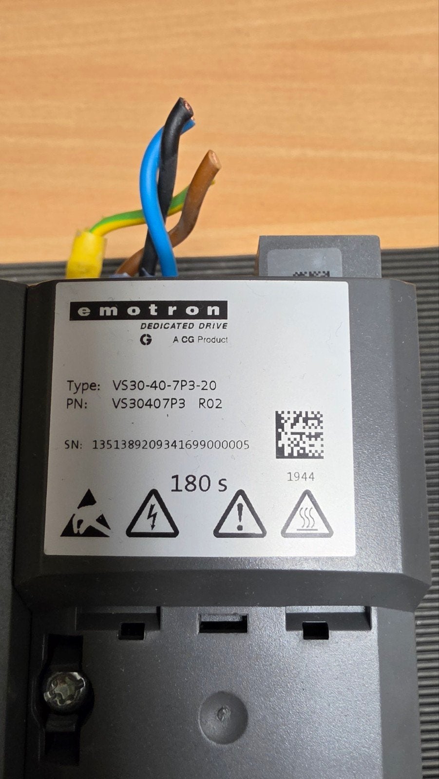 Emotron VS30-40-7P3-20, Ophalen of Verzenden, Gebruikt