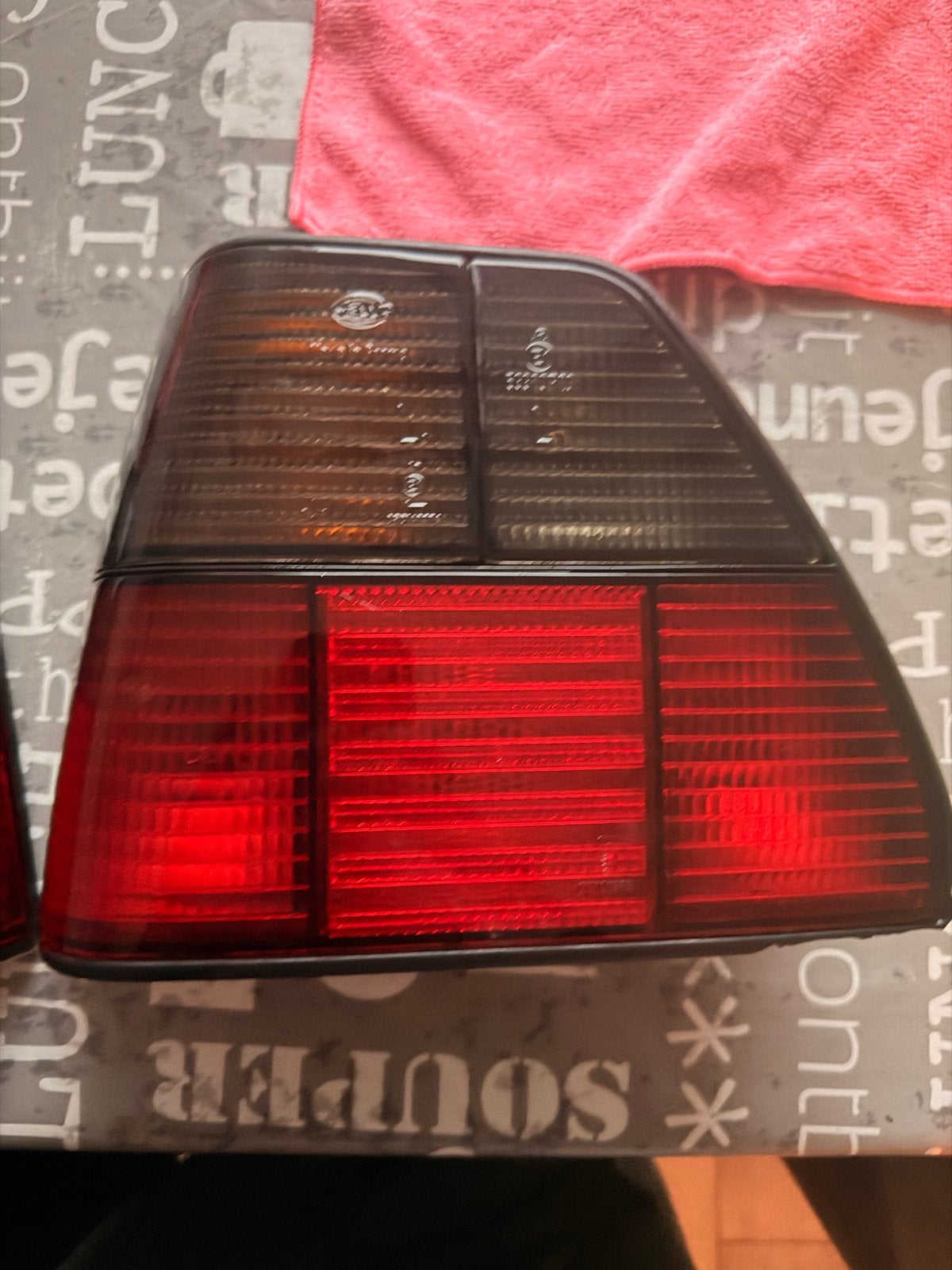 Hella Golf MK2 smoked/rode achterlichten, Auto-onderdelen, Ophalen of Verzenden, Gebruikt, Volkswagen