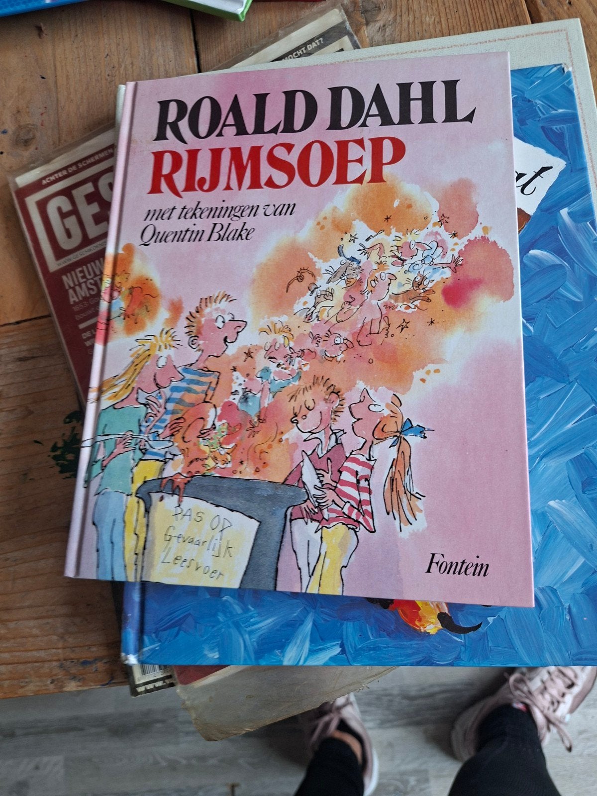 Roald Dahl - Rijmsoep (met tekeningen van Quentin Blake), Ophalen of Verzenden, Gelezen, Roald Dahl, Fictie