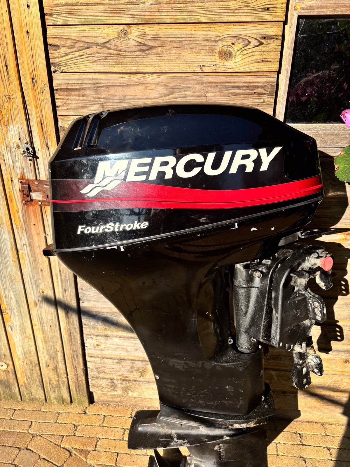 Mercury buitenboordmotor 25 pk, Watersport en Boten, Ophalen, 10 tot 30 pk, Zo goed als nieuw, Benzine