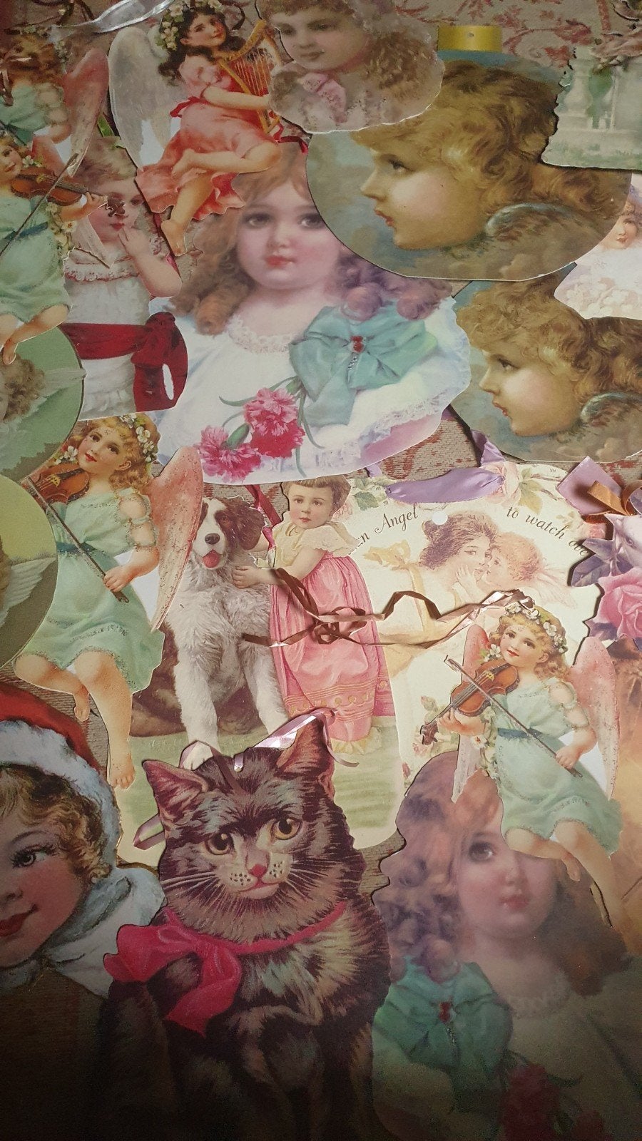 nostalgische hangers engelen decoratie, Ophalen of Verzenden, Zo goed als nieuw