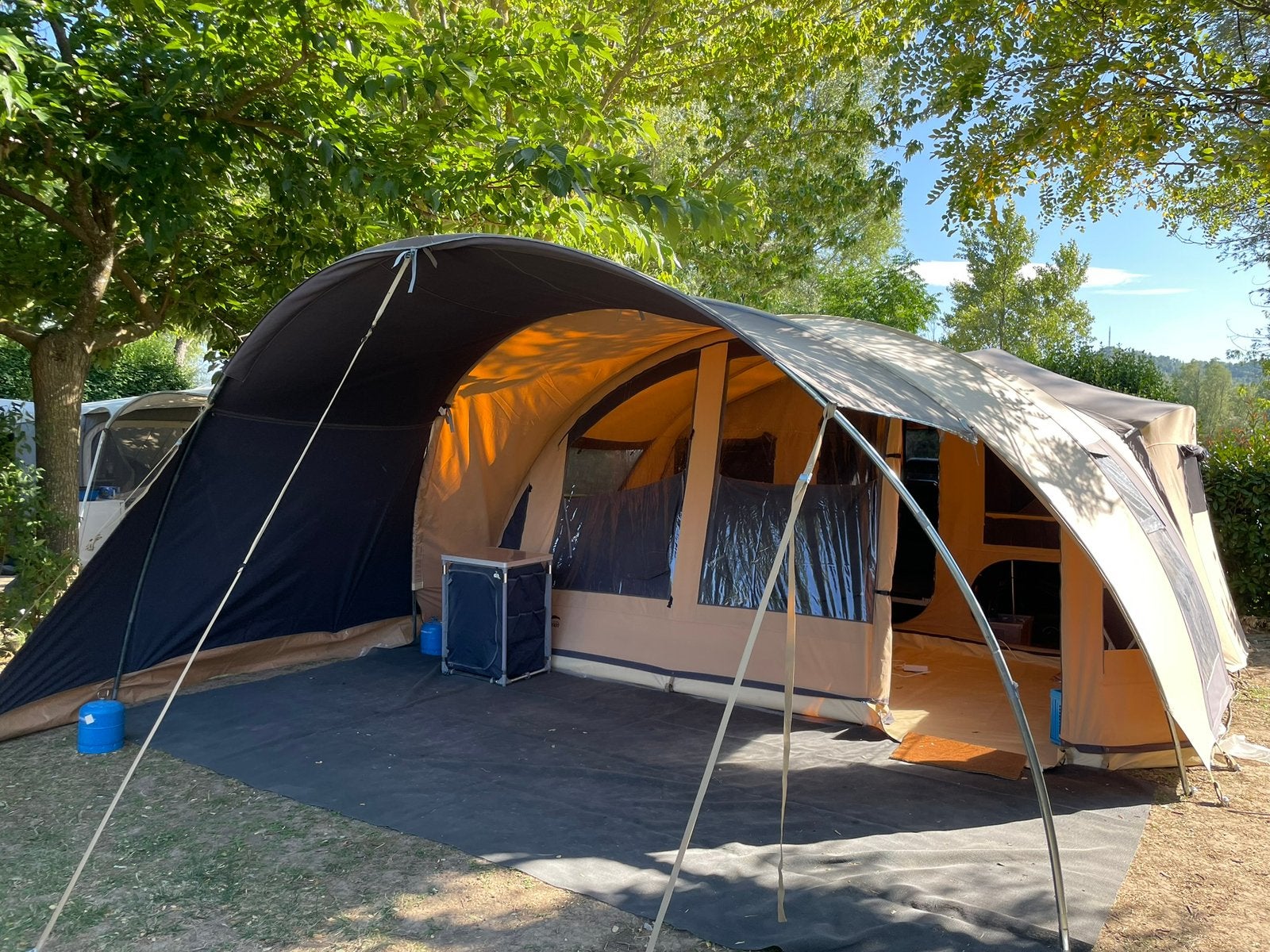 Cabanon Monaco Basis Easy Pack systeem, 2020 – 4 tot 8 pers, Ophalen, Meer dan 6, Antraciet, Cabanon