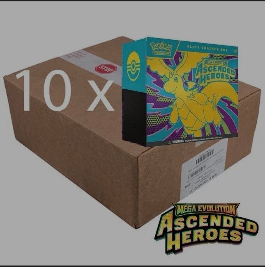 Ascended Heroes ETB case - SEALED, Ophalen of Verzenden, Nieuw, Boosterbox