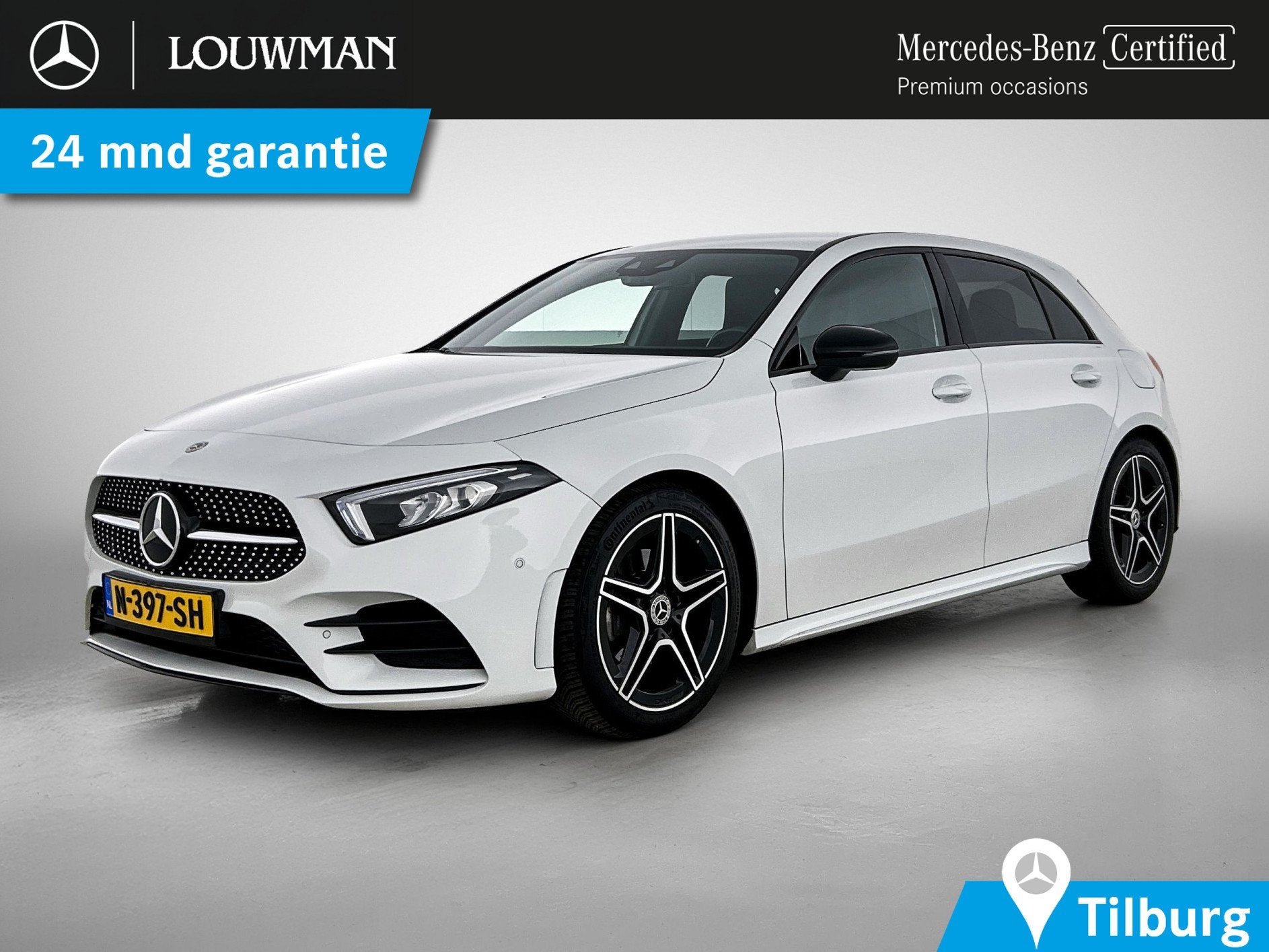 Mercedes-Benz A-Klasse 180 Business Solution AMG Lichtmetale, Auto's, 12 maanden, 136 pk, Gebruikt, 4 cilinders