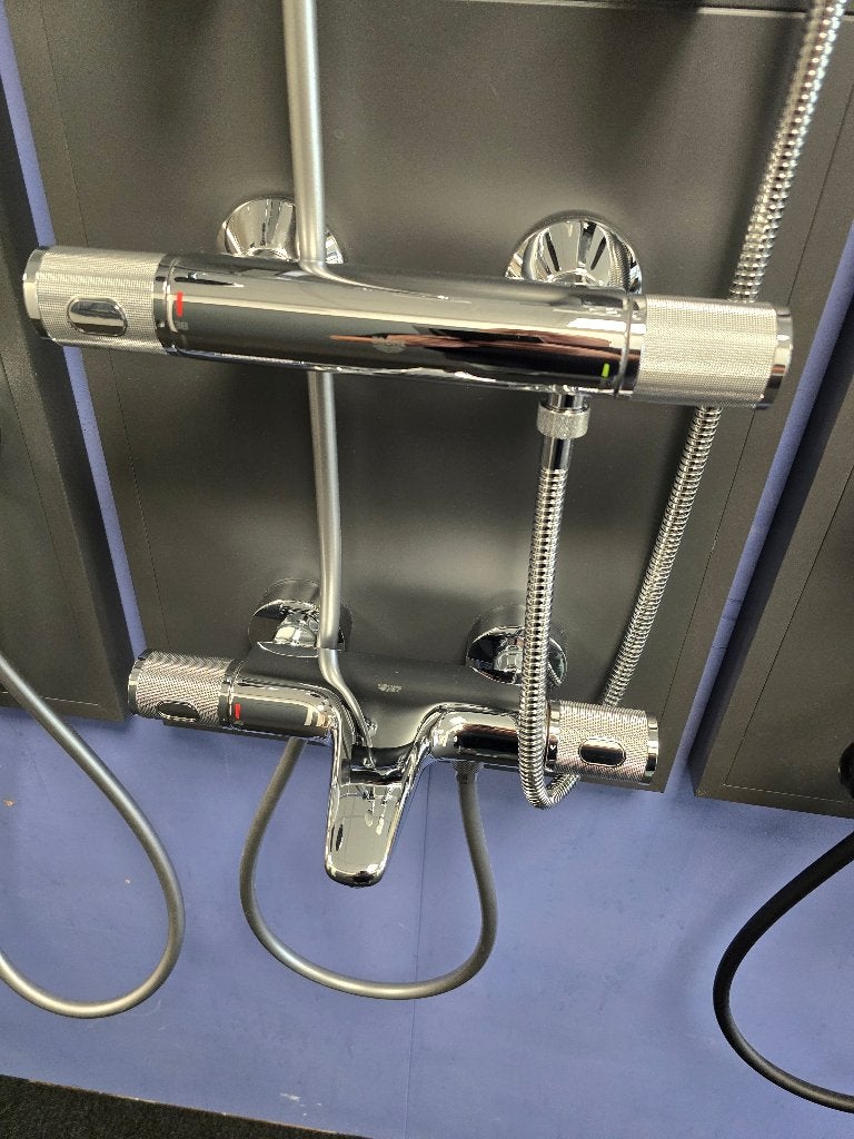 Grohe douchethermostaatkraan of badthermostaat chroom NIEUW, Ophalen, Nieuw, Chroom, Bad