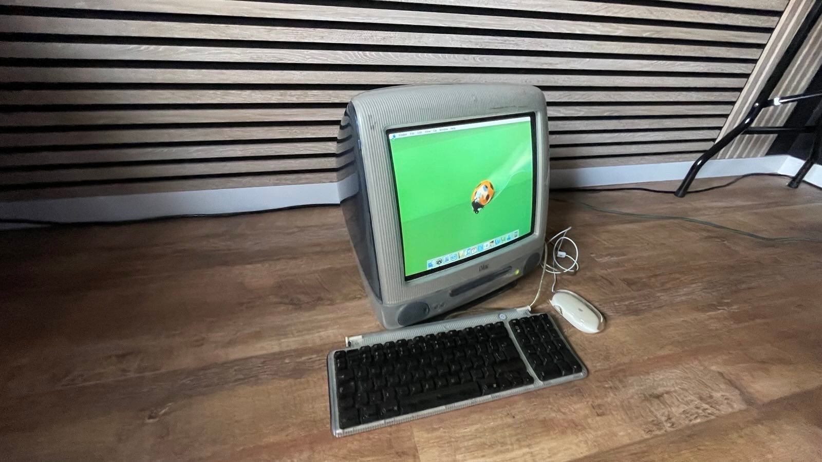 Vintage Apple iMac G3 Graphite met toetsenbord en muis, Computers en Software, Apple Desktops, Ophalen, Gebruikt, Minder dan 4 GB