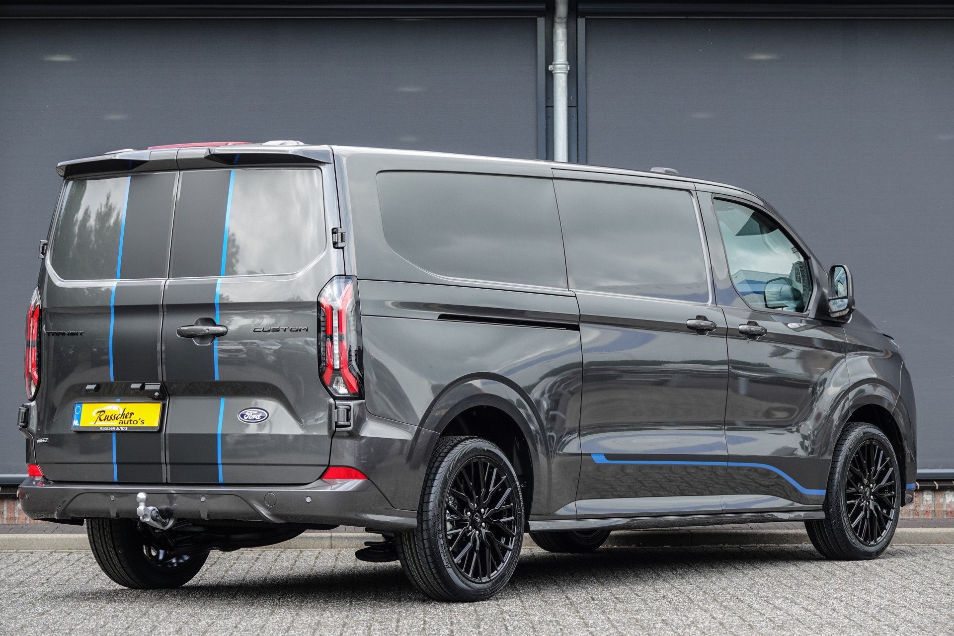 Ford Transit Custom L2H1 2.5 PHEV 233Pk | Sport | Plug In Hy, Auto's, Bestelauto's, Automatische klimaatregeling, 232 pk, Gebruikt