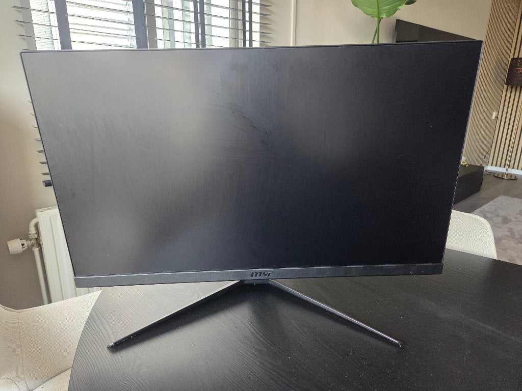 MSI monitor, Ophalen, Zo goed als nieuw