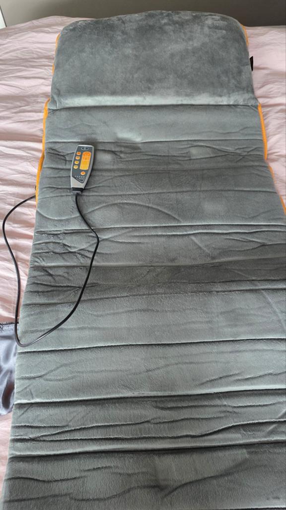 Medisana MM825 Massage Mat met Warmtefunctie, Sport en Fitness, Ophalen of Verzenden, Zo goed als nieuw, Massagestoel of Kussen
