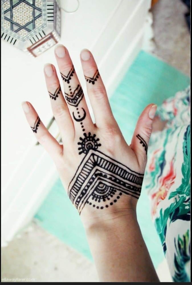 Simpele Henna Design voor kinderen en vrouwen (Den Haag), Ophalen of Verzenden, Nieuw, Overige typen