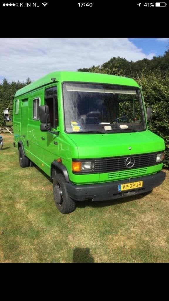 Mercedes-Benz 711D Camper / expeditievoertuig / bus, Winterisolatie, Buscamper of Camperbus, Tot en met 2, Mercedes-Benz