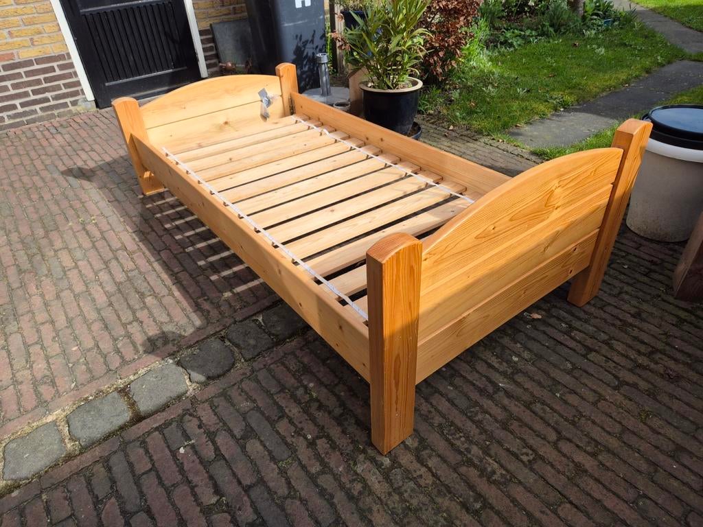 Tienerbed, Huis en Inrichting, Ophalen, Eenpersoons, Hout, 90 cm