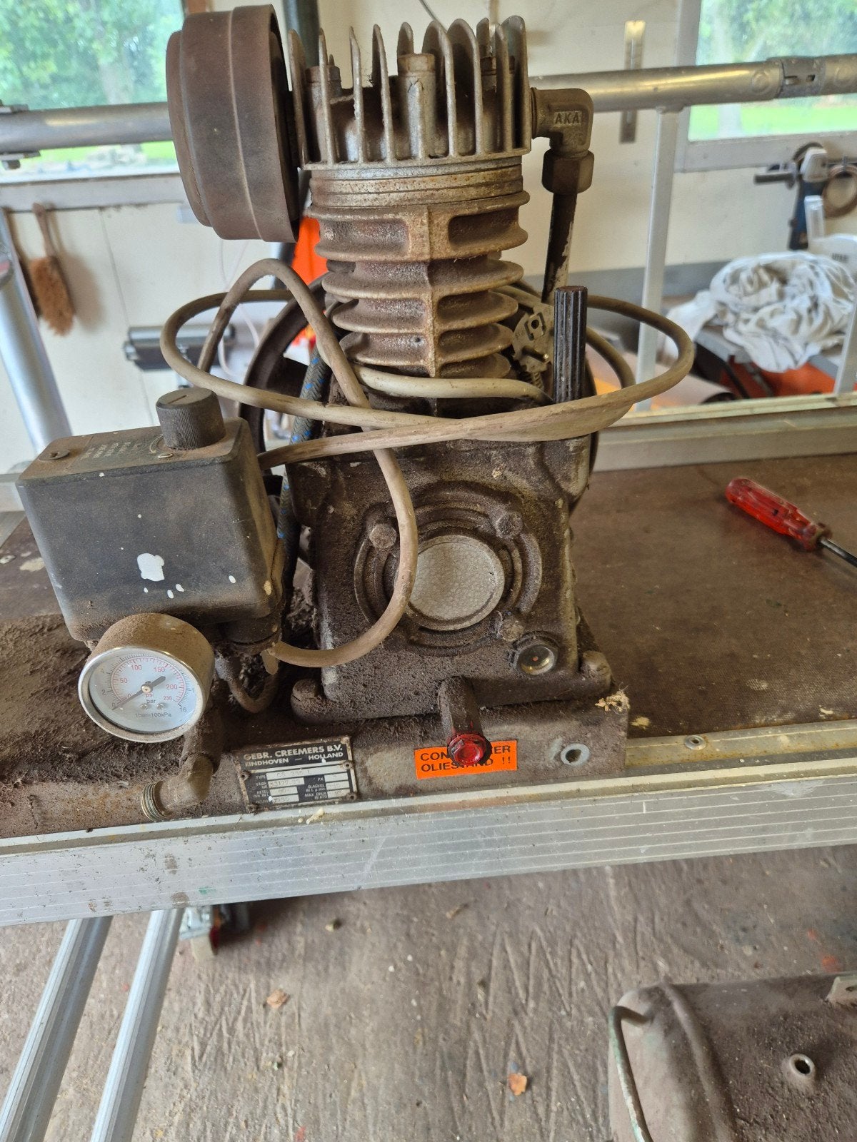 compressor pomp, Minder dan 25 liter, Ophalen, Minder dan 200 liter/min