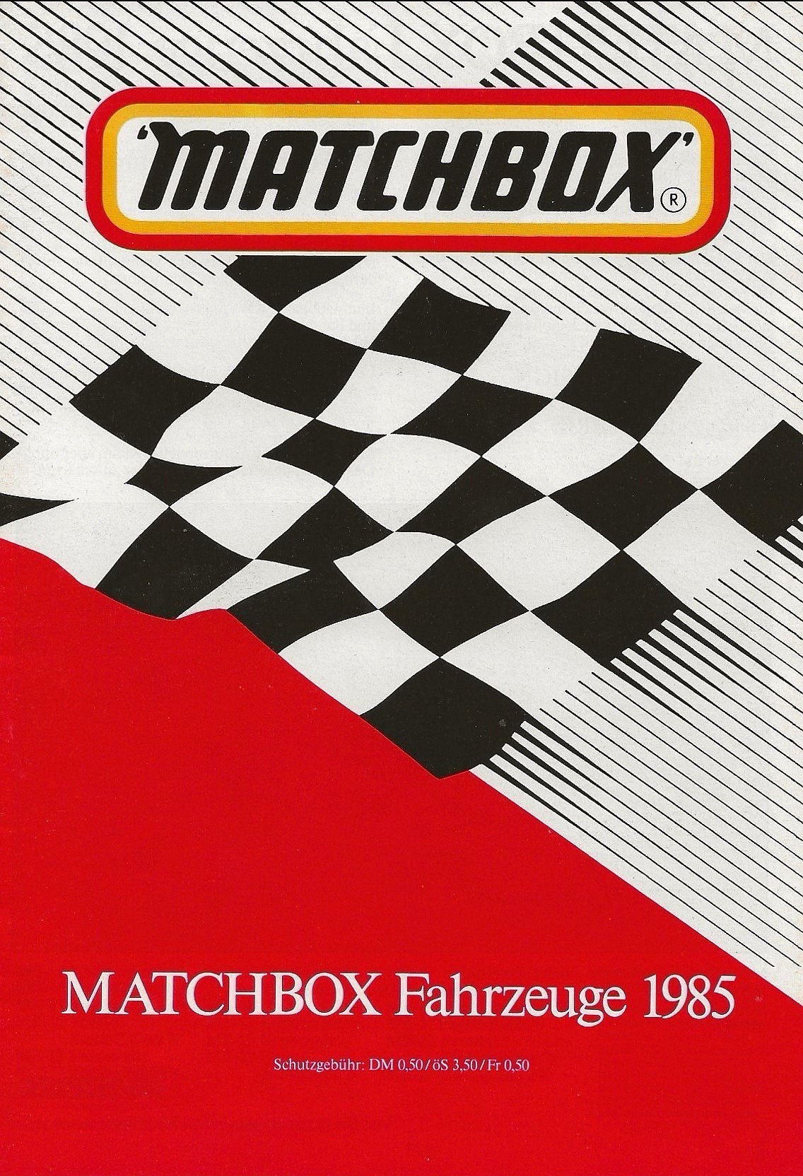 Duitstalige Matchbox catalogus 1985, Ophalen of Verzenden, Zo goed als nieuw, Overige typen