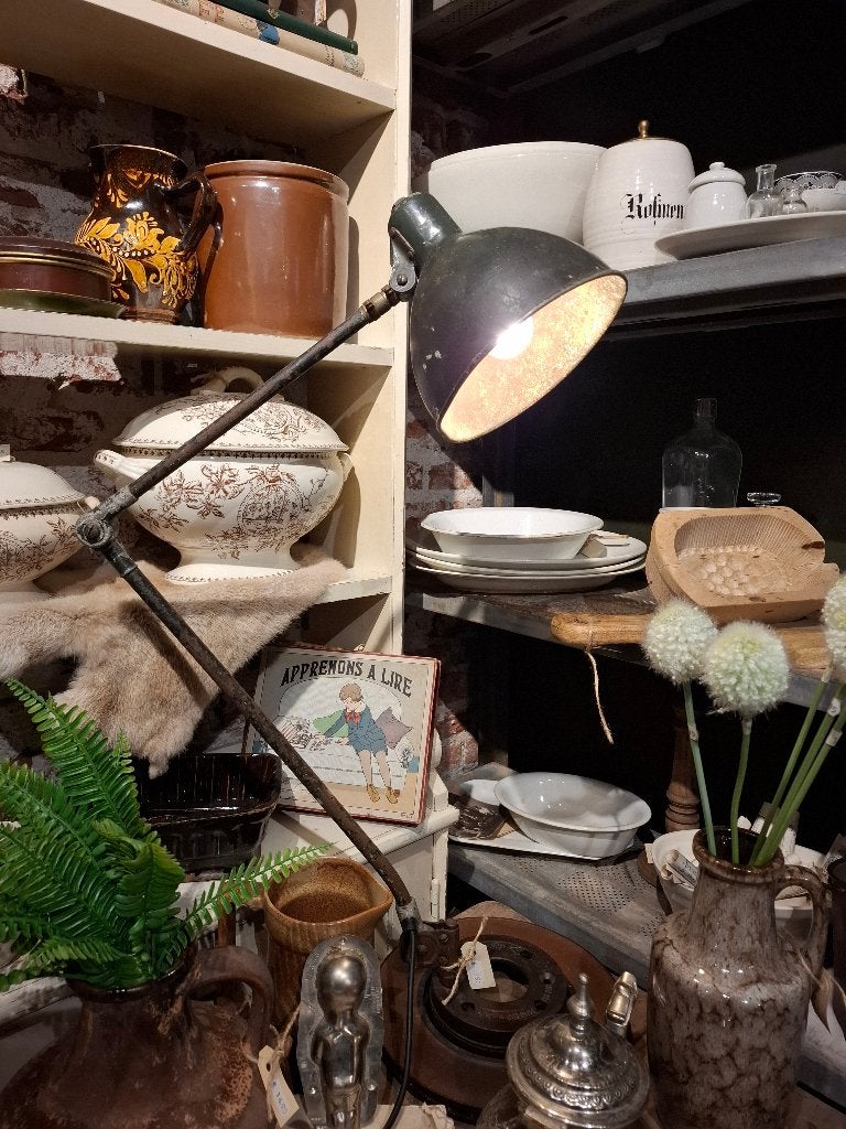 Verlichting bij de Arme Duivel, industrieel en vintage, Ophalen of Verzenden