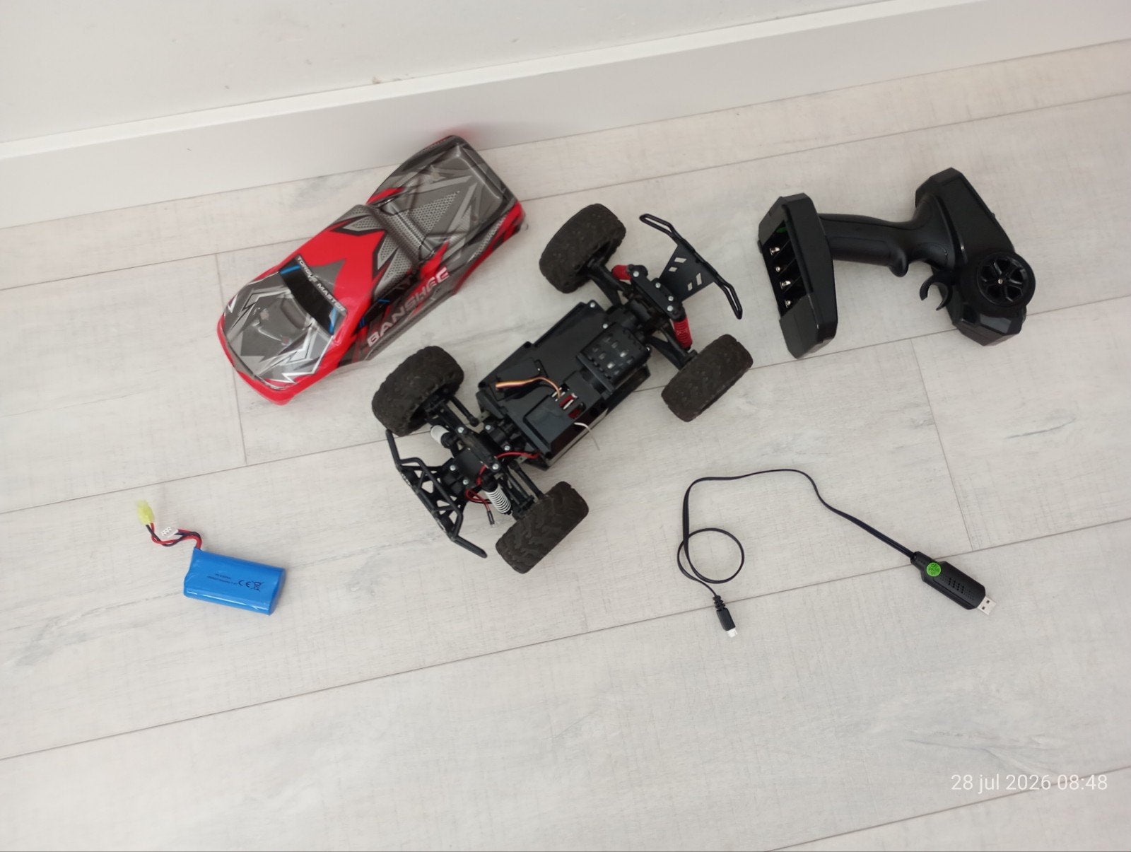 rc car banshee, Elektro, Gebruikt, Auto offroad, Ophalen of Verzenden