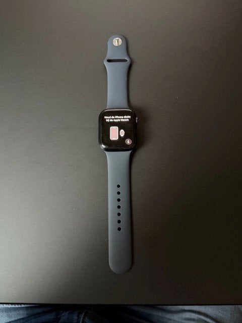 Apple watch 8, zwart, 45 mm, Gebruikt, Apple Watch ⌚️, Zwart, IOS