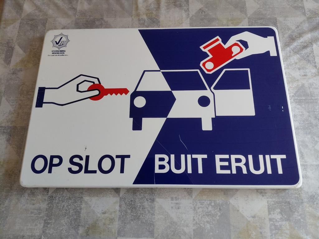 Emaille borden / verkeers bord / reclame borden, Antiek en Kunst, Antiek | Emaille, Ophalen