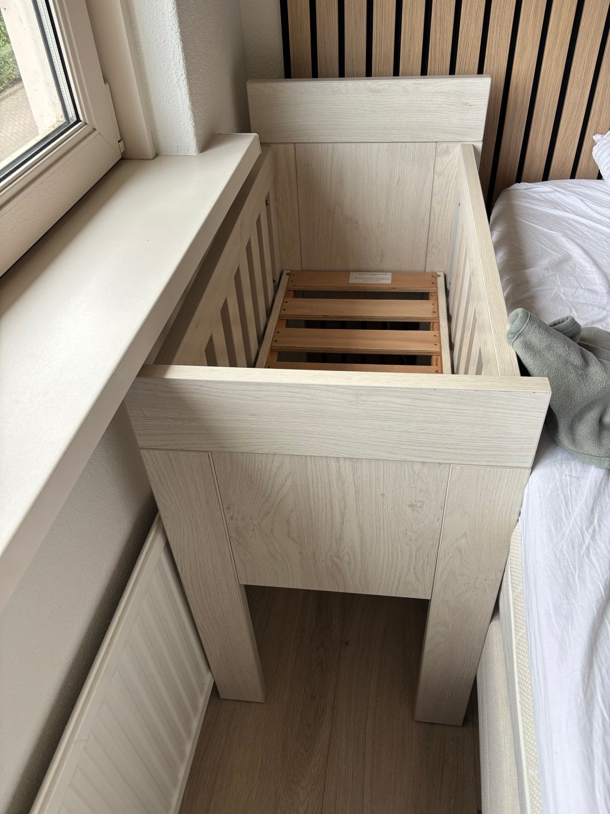 Co-sleeper wieg met matras (aerosleep), Ophalen, Zo goed als nieuw, Wieg