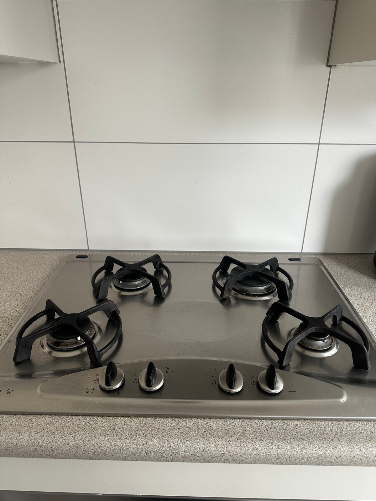 Gas Hob 4 Place Whirlpool, Ophalen, 4 kookzones, Zo goed als nieuw, Gas