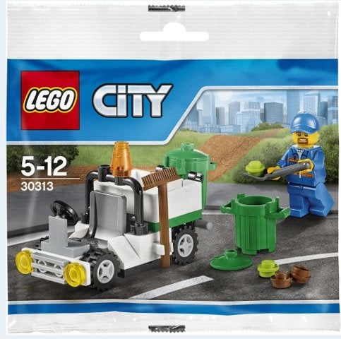 Lego City polybag 30313 City Straatveger, City, Lego, Nieuw, Ophalen of Verzenden