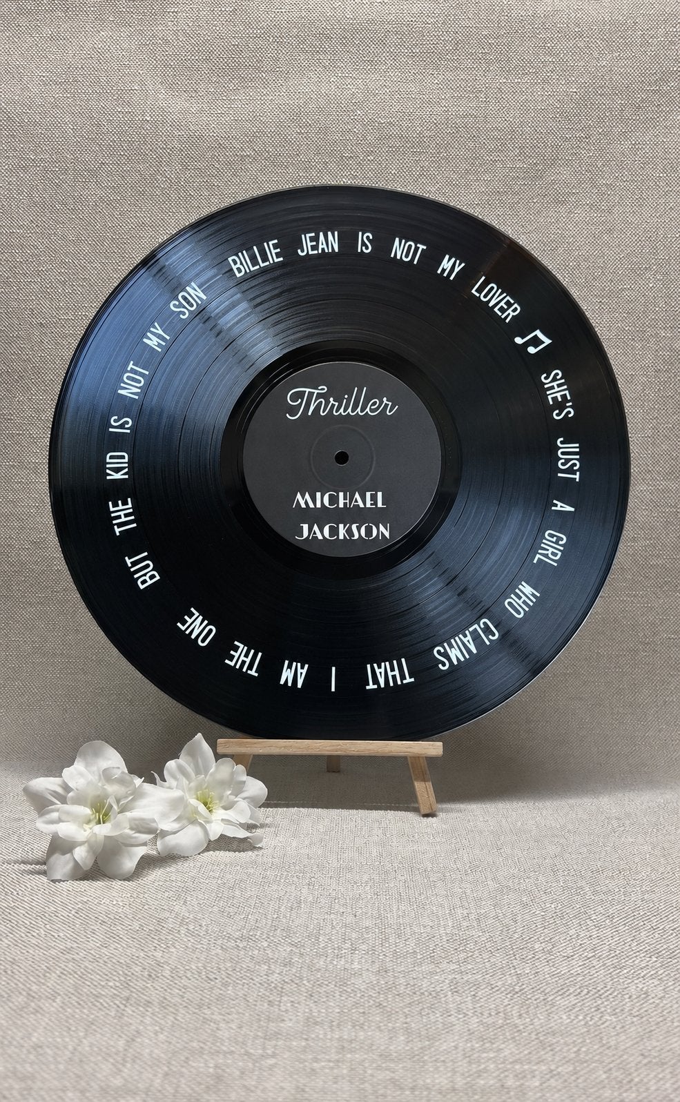 LP Michael Jackson decoratie, Ophalen of Verzenden, Zo goed als nieuw, 12 inch, LP