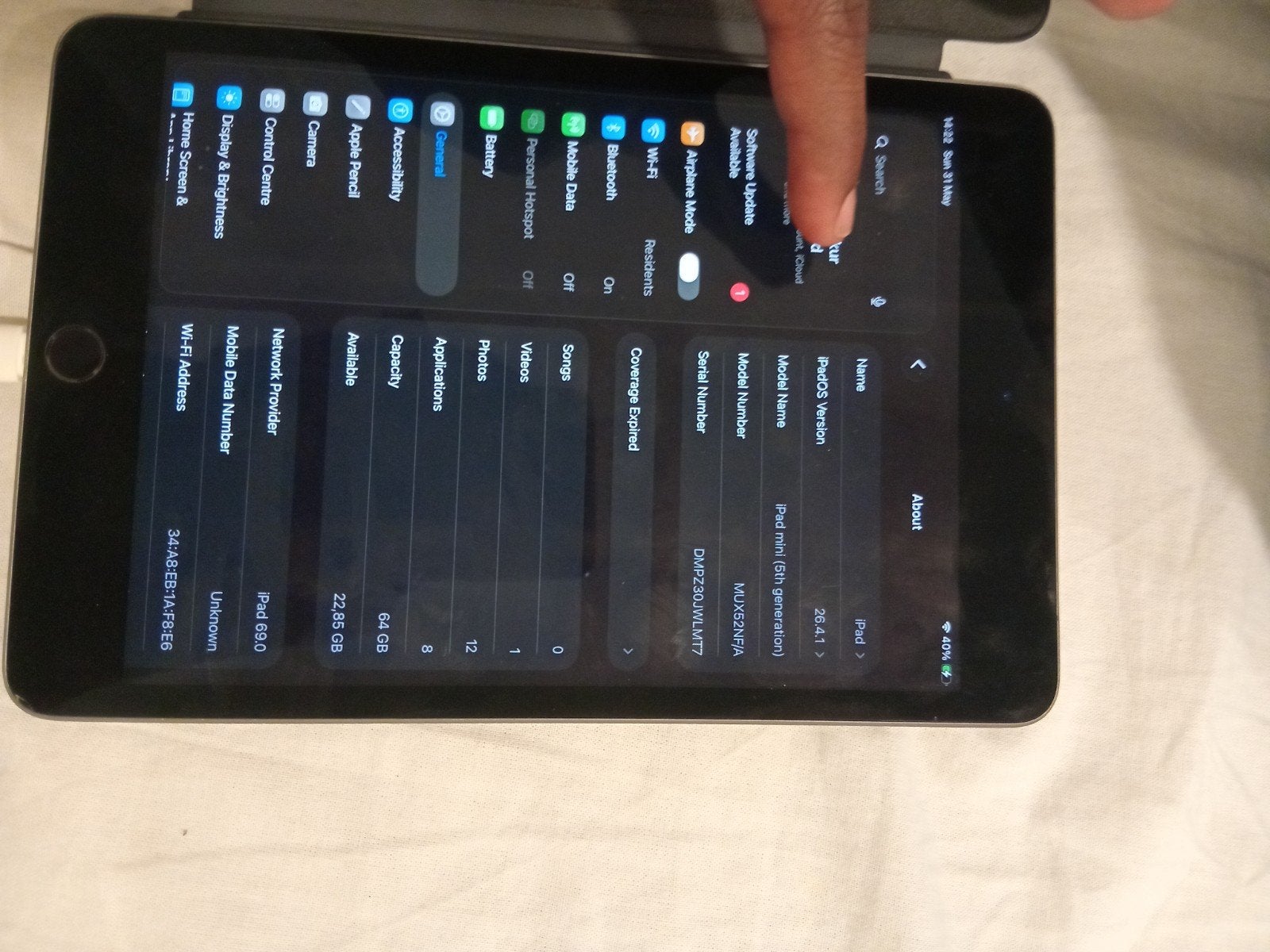 This ipad is apple m9dwl 2017 ipad 5 g 64gb the is very good, Ophalen of Verzenden