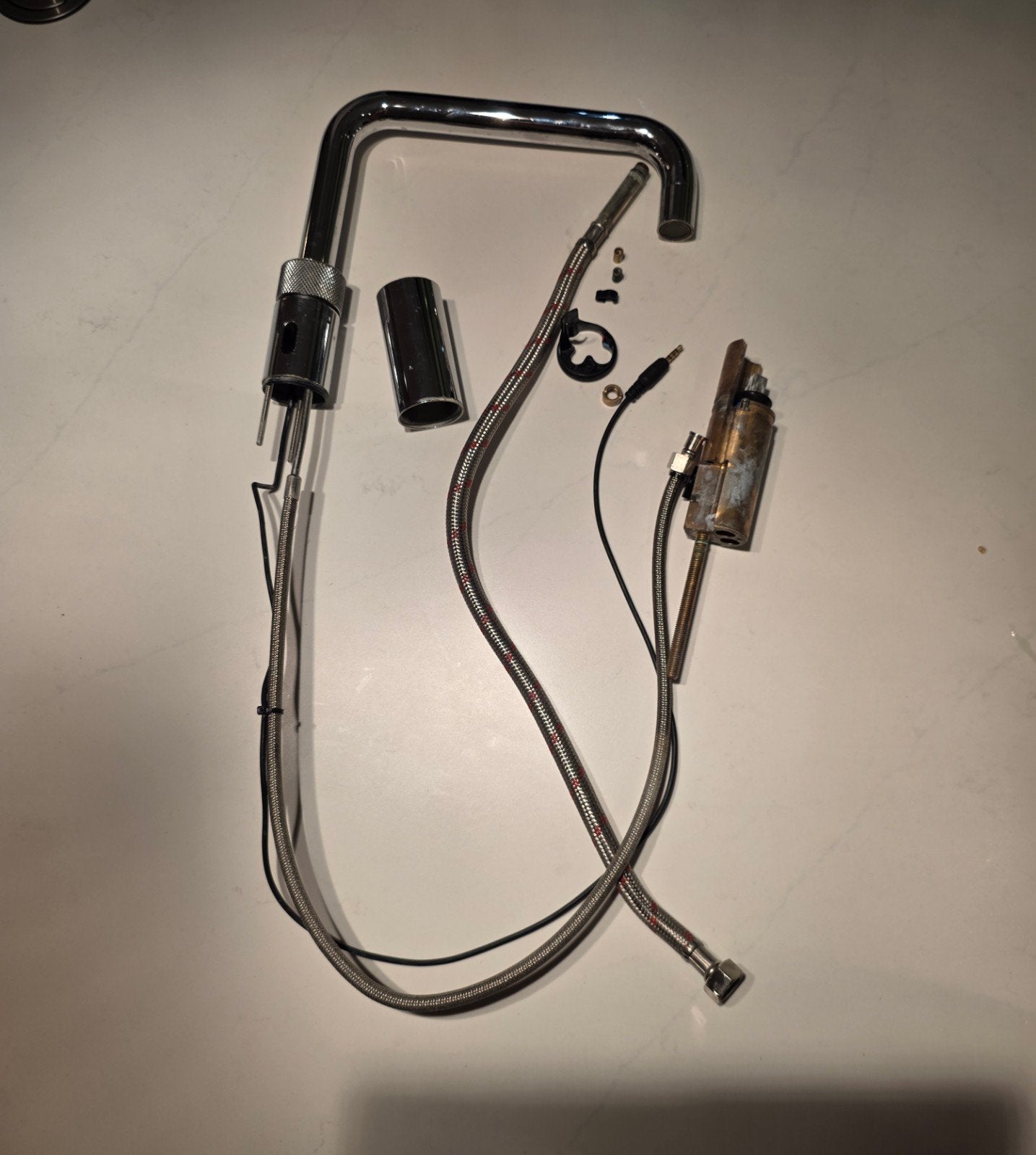 Onderdelen voor quooker fushion - Chroom, Ophalen, Gebruikt, Chroom, Kraan
