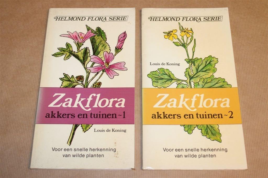 Zakflora Akkers & Tuinen [2 Delen] — Snelle Herkenning, Ophalen of Verzenden, Gelezen, Natuur algemeen