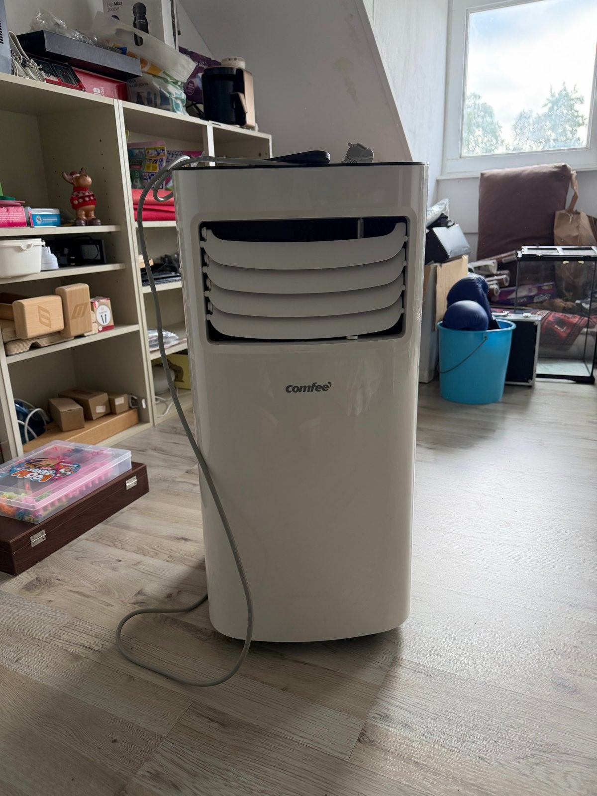 COMFEE Mobiele Airconditioner 7000 BTU 3-in-1, Ophalen, Minder dan 60 m³, 3 snelheden of meer, Zo goed als nieuw