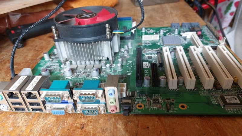 Commel AS-C74 industrial motherboard LGA1155 i52500K en 8Gb, Computers en Software, Gebruikt, DDR3, Ophalen of Verzenden, ATX