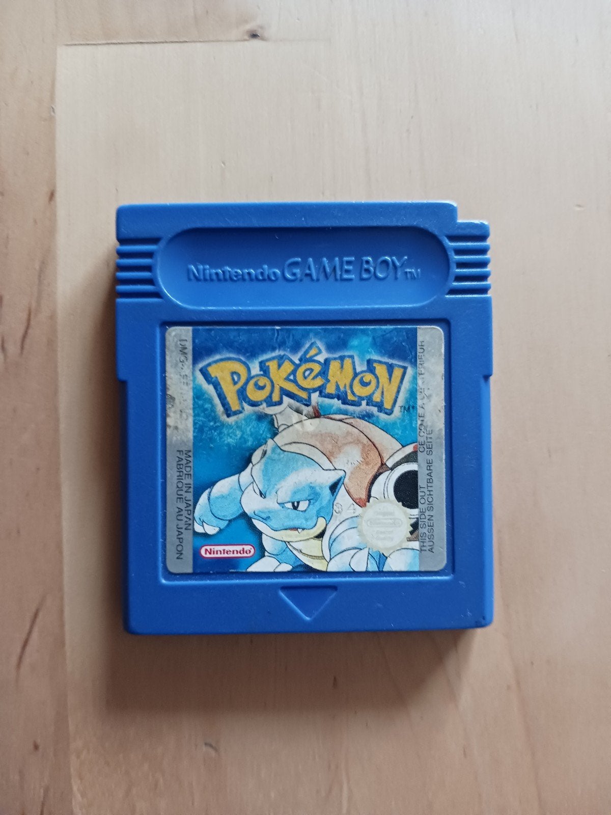 Pokémon Blue Game Boy, Gebruikt, 1 speler, Ophalen of Verzenden, Role Playing Game (Rpg)