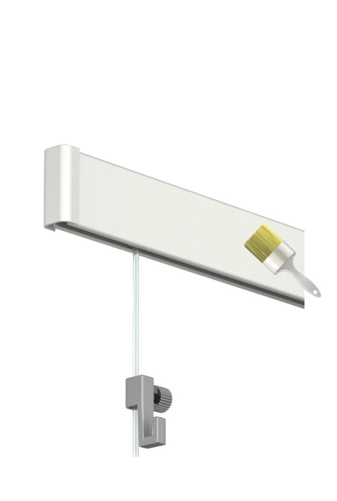 Duraline schilderij ophangsysteem, div. lengten, als nieuw!, Ophalen, Zo goed als nieuw, Overige typen, 75 cm of meer