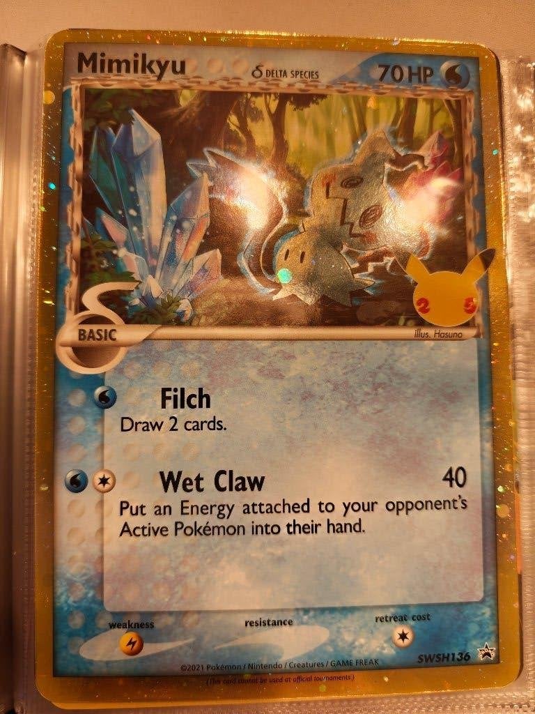 Jumbo Mimikyu SWSH 136, Ophalen of Verzenden, Zo goed als nieuw, Losse kaart