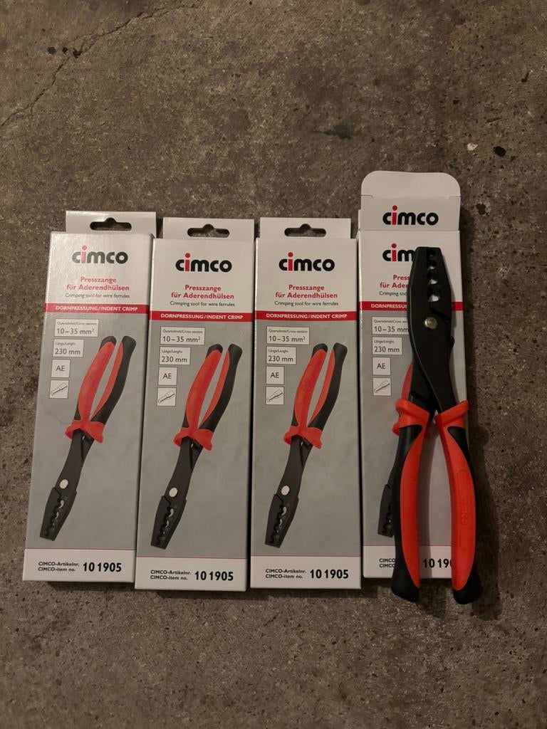 Cimco 4 tangen, klein prijsje., Doe-het-zelf en Verbouw, Gereedschap | Handgereedschap, Ophalen of Verzenden, Nieuw