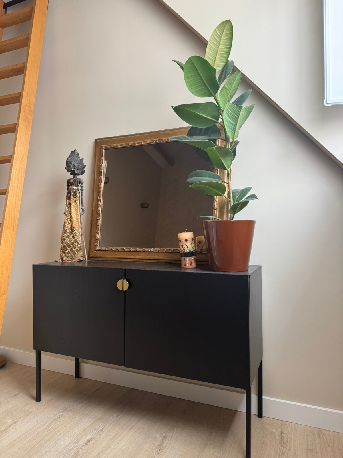 WOOOD Hero dressoir zwart, Ophalen, Zo goed als nieuw, 25 tot 50 cm