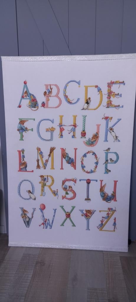 Marjolein Bastin, Vera de muis, borduurwerk, Ophalen, Zo goed als nieuw, Wanddecoratie